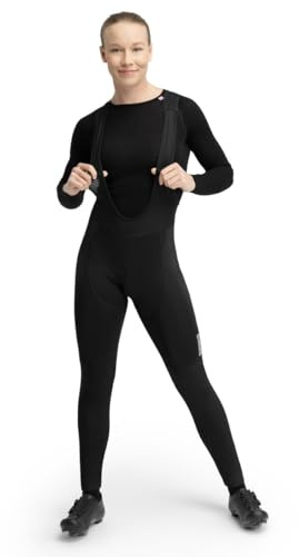 SIROKO - Cuissard Long Vélo pour Femme Mont Cenis - L - Noir