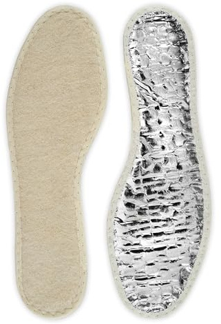 Bama Semelles intérieures pour chaussures Alutherm Airtech - Semelles intérieures pour chaussures chaudes avec isolation par chambre à air pour adultes - 38/39 EUR 1 paire