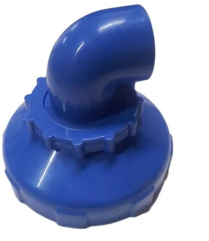 FUBESK Ugello di ingresso della piscina, girevole a per 360° per accessorio Airstone di uscita per Intex, ugello per piscina a parete in acciaio, collegamento del tubo, accessori per piscina