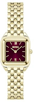 BOSS Montre À Mouvement Quartz Deux Aiguilles pour Femme Collection Mae Petite avec Bracelet en Acier Inoxydable – Disponible en Argenté, Doré ou Bicolore