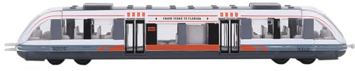 KooingTech Jouet de train, tramway, jouet de train en alliage, pour enfants, modèles de train à grande vitesse, à partir de 3 ans, 3 x 2,5 x 17 cm