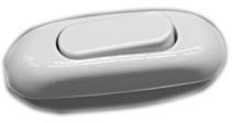 PRENDELUZ - INTERRUPTOR BLANCO. CONMUTADOR DE PULSACIÓN 4A/250V.