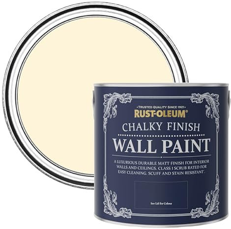 Rust-Oleum Cream Matt Emulsion Wall Paint - Clotted Cream 2.5L