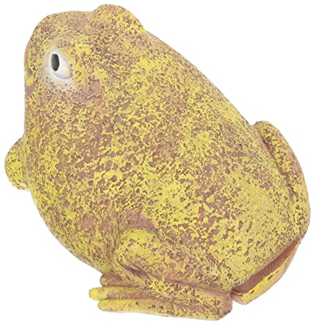 BESPORTBLE Schlüsselversteck Gartenschlüsselversteck Aus Harz Täuschend Echte Frosch Aufbewahrungsbox Für Außenbereich Verstecktes Ersatzschlüsselversteck Für Garten Und Hof