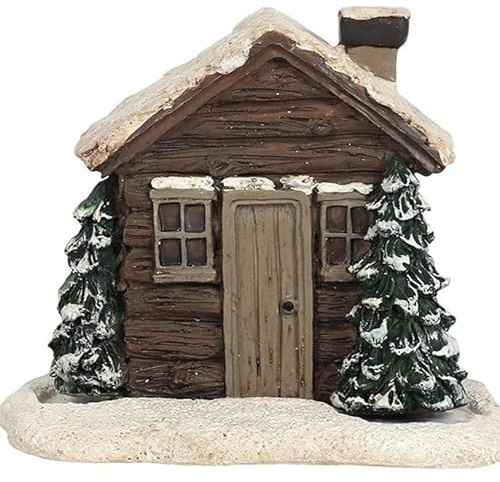 Christmas Smoker House, Incense Man Christmas, Incense Cones Holder, Smoking House with Incense Cones, Smoking Man House, Incense Cones House (2 Free Incense Cones