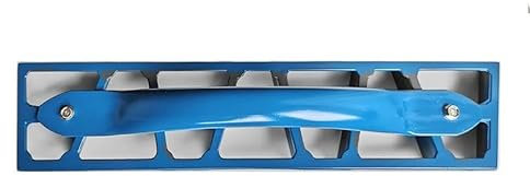 DETERMONDO Pialla per Gesso in Metallo Verniciato 45x10cm Strumento Professionale per Livellare e Lisciare Superfici