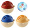 Enlève Poils De Chat Lavage,Attache-Poils de Chat,Nettoyeur de Poils d'animaux Réutilisable,Filet Filtre Portable pour Machine à LaverAnti-Poils(1 Bleu+1 Jaune+1 Rouge)