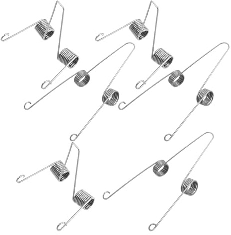 ARTSEWPLY Resortes de Válvulas y Aplicación Amplia Alta Estabilidad 6 Piezas Color Plata para Instrumentos de Metal para Práctica y Presentación Musical