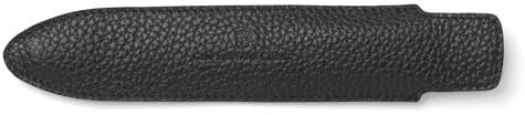 Graf von FABER-CASTELL 118745 - Stifteetui für 1 Schreibgerät, Cashmere, Schwarz