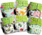 Littles & Bloomz Wiederverwendbare Windeln Baby Pocket Stoffwindel Charcoal Druckknopf 6 Windeln BCP-0601
