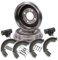 ATEC Germany Kit freni asse posteriore incl. 2x Tamburo freno 4x Ganasce freno con kit di montaggio 1x Kit di montaggio 2x Cilindro freno ruota Compatibile con FIAT CINQUECENTO, SEICENTO / 600 (187_)