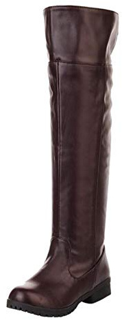 ACE SHOCK Men's Cosplay Boots Knee High Equestrian Riding Tall Boots Costume Shoes