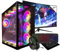 Computek Gaming PC - 27 165Hz Curved Gaming Monitor Bundle - Intel Core i9 11900F - Nvidia RTX 4060 8GB Graphics - 32GB RAM - 1TB NVMe SSD - 600w 80+ PSU - Win 11 - WiFi - 10 Fan Black RGB Case.