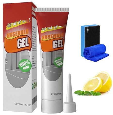 Nuroclean Mold Remover Gel, 1/2/3PCS Nexa Powerful Household Cleaning Gel, Active Mold Stain Remover Gel Suitable for Bathroom and Kitchen Tile Gaps (1)