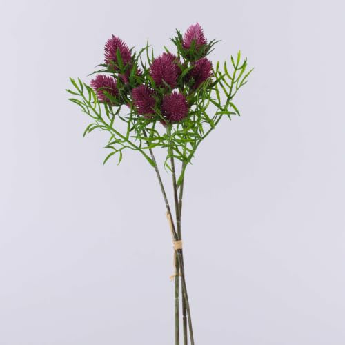 artplants.de Konstgjord edelkard SEKLINA, gammaldagsrosa, 35 cm