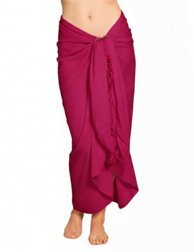 PANASIAM Sarong uni fuchsia, 250x116cm