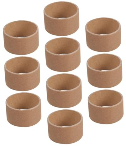 BESPORTBLE 10pcs Paper Towel Tubes for Crafts Versatile and Easy to Cut Paper Cylindrical Tubes for DIY Projects and Classroom Crafts