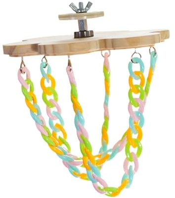 Ziociura Jouet d'escalade pour Planeurs de Sucre, Balançoire pour Petits Animaux de Compagnie (Rats, Perroquets)