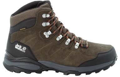 Jack Wolfskin Herren Refugio Texapore Mid M Walking Schuh, Khaki Phantom, 40.5 EU