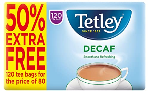 Tetley Decaf Tea Bags x120