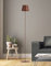 V-TAC VT-7544 Dimmbare Led-Stehlampe aus Corten-Aluminium Höhenverstellbar 50cm-130cm USB-Ladegerät - SKU 7008, Cortenbraun
