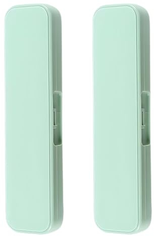 EIOURVY Scatola per Posate da Viaggio Portatile da 2 Pezzi, Scatola per Posate da 20 cm x 5 cm, Scatola per Attrezzi da Viaggio