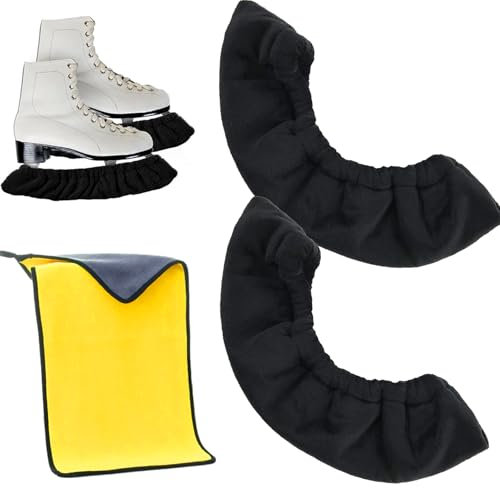 MOAZIFI Kufenschoner Schlittschuhe, Schlittschuhe Damen, Kufenschoner, Schlittschuh Schoner, Schlittschuhschoner, Schlittschuhe Schoner, Eiskunstlauf Zubehör, Schlittschuh Kufenschoner