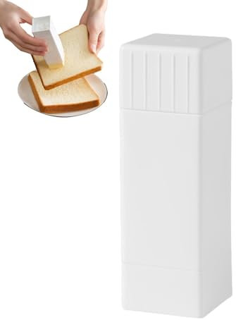 Duvcoywae Rotary Type Butter Spreader - ButterStick Dispenser, Butter Stick Holder with Cover, Even Spread On Toast, Baking Pans, Pancakes, Bread, Corn, ButterSpreader Gadget