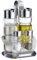 MGE - Set de Aceitera, Vinagrera, Salero y Pimentero - Aceitera Antigoteo de Vidrio - Botella Dispensadora de Aceite - Dispensador de Aceite y Vinagre con Vertidor - Botellas para Aceite y Vinagre