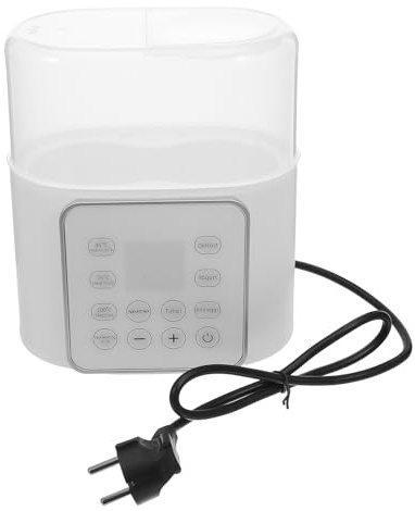 LRXIYODE Chauffe-biberon Électrique Double avec Température Constante Chauffe-lait Portable pour Biberons Standard et Large Fonction Multi-usage pour Lait Maternel et Préparations