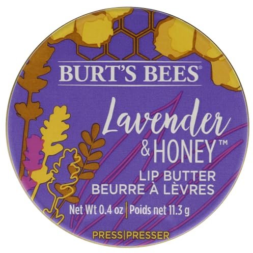 Burts Bees Lavander and Honey Lip Butter for Unisex 0.4 oz Lip Balm