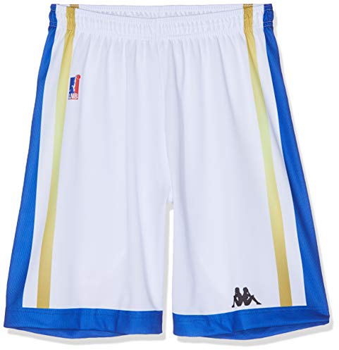 CCRB Reims Chlons-Reims - Pantaloncini Ufficiali per casa 2019-2020, da Basket, Unisex - Bambini, Short_Dom_CCRB, Bianco, FR : XXS (Taille Fabricant : 8 Ans)