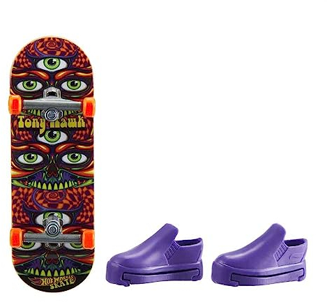 Hot Wheels Skateboard 19 Schuh 4 Spielzeugfahrzeug für Kinder ab 5 Jahren