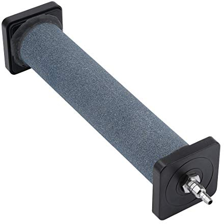 Pawfly 1er-Pack Aquarium-Luftstein Zylinder 20cm für größere Luftpumpe Luftblasen Diffusor Blasenfreigabe-Werkzeug für Außenteich Garten-Zirkulationssystem und große Fischbecken‌
