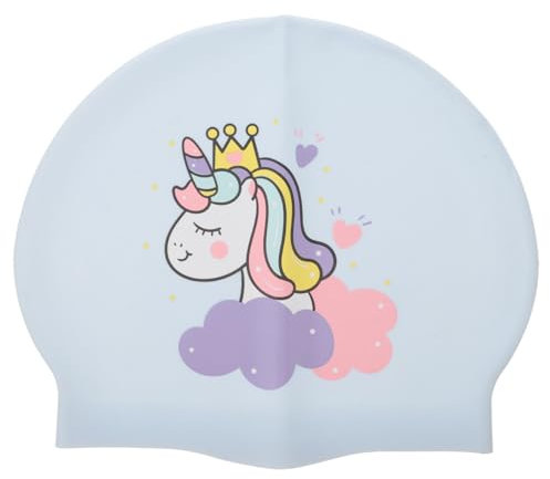 BESPORTBLE Badekappe Für Kinder Badekappen Für Damen Sommer Badekappen Damen Badekappe Haarschutz-badekappen Badekappe Für Frauen Langes Haar Verschleißfeste Badekappen Kieselgel Blue