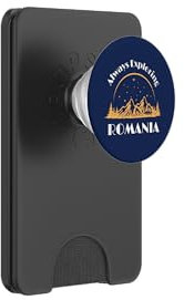 Romania Vacation Always Exploring Romania PopSockets PopWallet for MagSafe