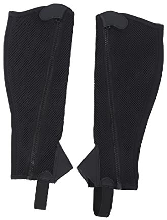 2pcs Halbkap, Flexible Mesh Equestrian Halb Chap f¨¹r Reitschutz (CXL)