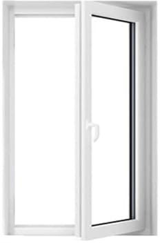 LVLDAWA Ventanas Repuesto Sótanos, Ventana Corrediza Horizontal Empotrada Cobertizos, Ventana Ventilación Insonorizada Vidrio para Casitas Juegos, para Garajes Graneros(60X100CM)