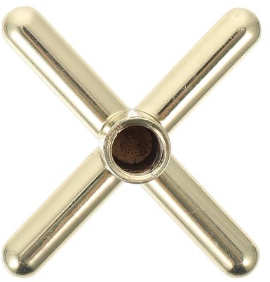Housoutil Puente de Taco de Billar de Aleación de Aluminio Dorado, Soporte Ligero y Antideslizante para Juegos de Billar y Snooker