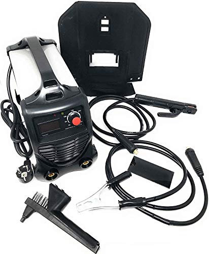 SALDATRICE ELETTRICA 300 AMPERE INVERTER CON CAVI 3+2 MT. ELETTRODO PROFESSIONALE 300A