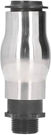 Ugello Schiumoso per Fontana in Acciaio Inossidabile, Ugello per Fontana a Getto di Schiuma, Connessione Filettata Esterna G1, Testina di Spruzzatura Waterscape per Laghetto da Giardino