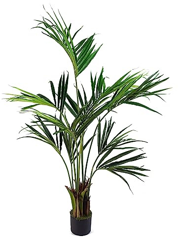 Leaf Grande albero artificiale, seta, 150 cm, palma Kentia