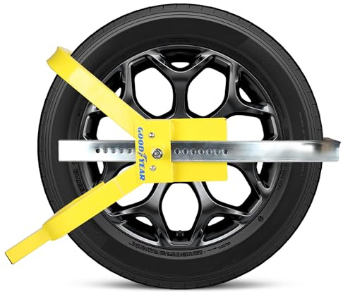 Goodyear 900141 Acciaio a Pedale Blocco, Argento