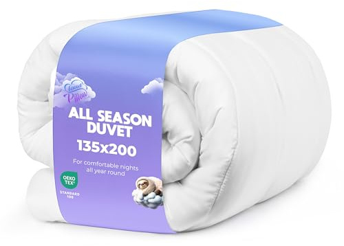 Cloud Pillow Bettdecke 135x200-4 Jahreszeiten Steppdecke mit 300 g/m2 Mikrofaserfüllung - waschbar, allergikerfreundlich & Oeko-TEX Zertifiziert