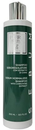 PURE HERBAL - Regulierendes feuchtigkeitsspendendes Shampoo