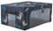 Periea ‘Beau’ Folding Collapsible Stackable Fabric Home Storage Boxes with Steel Frames (Heron Print, Medium)