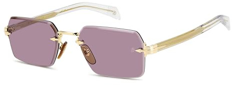 DAVID BECKHAM Brille DB 7109/S Größe 56-20 mm Gold Crystal