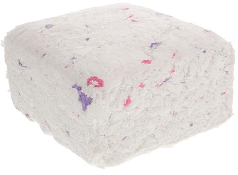 Milisten Cama para Pequeños Animales con Material Natural Absorbente y Antiodor Forro para Jaulas de Hámster Conejo Lecho para Mascotas