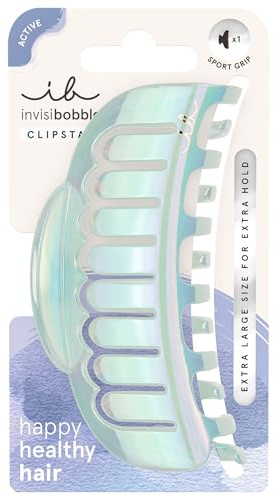 invisibobble Clipstar L Flexibobble (1 pieza) – pinza grande para el pelo mujer – claw clip con fuerte sujeción para moño, deporte y cabello grueso