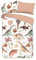 Good Morning Kids Baumwoll-Bettwäsche 135x200 Dino Wende braun 30401 Multi